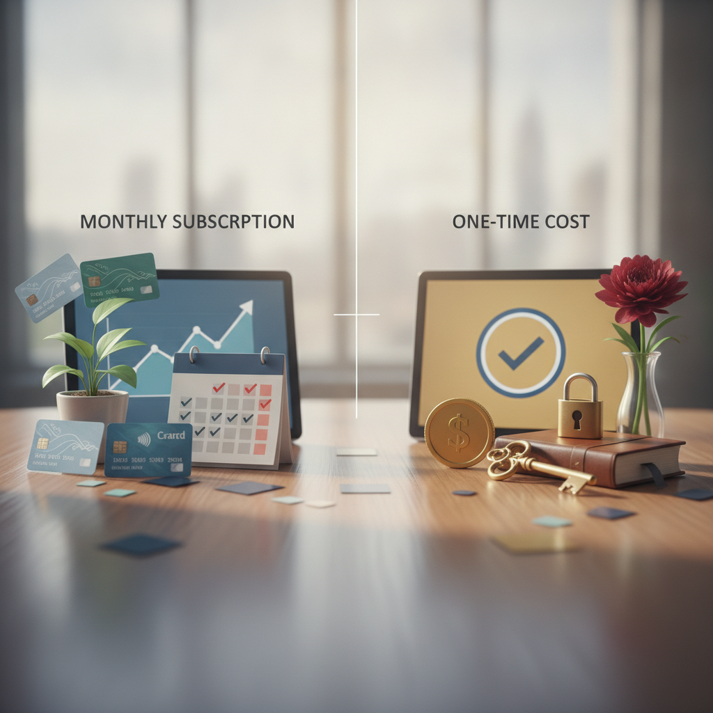 Website Monthly Subscription vs One-Time Cost: Which Is Better?